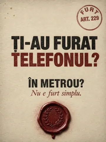 Coperta caruselului din 2 iunie: „Ți-au furat telefonul? În metrou? Nu e furt simplu.”