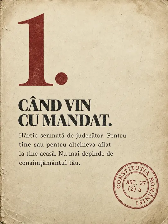 Slide 2 din 7, caruselul „Poliția poate intra peste tine”