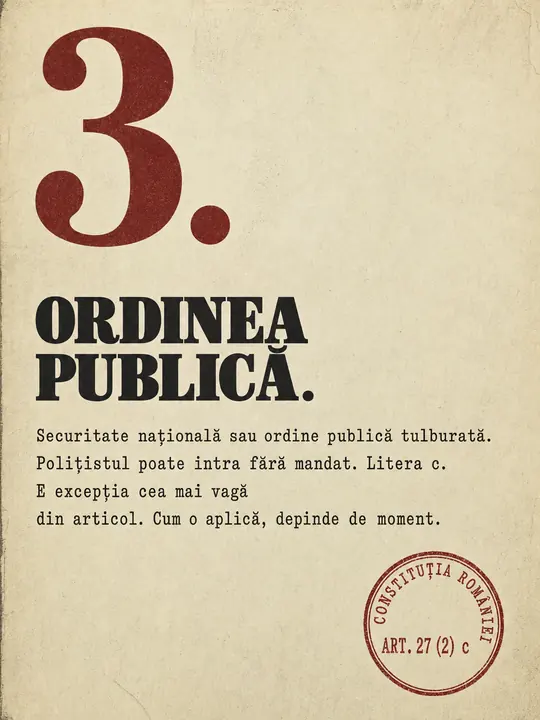 Slide 4 din 7, caruselul „Poliția poate intra peste tine”