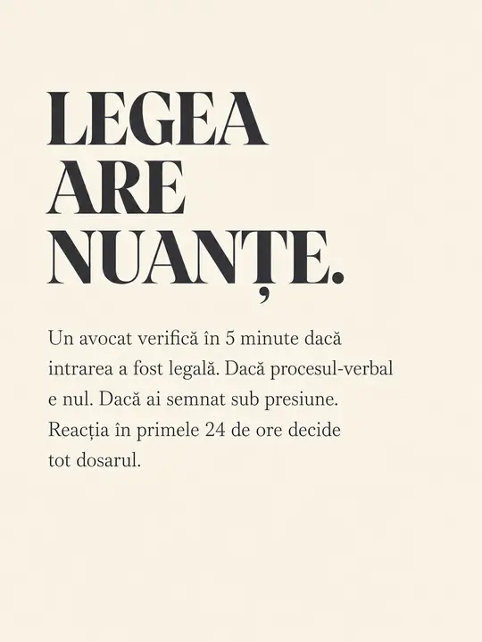 Slide 6 din 7, caruselul „Poliția poate intra peste tine”