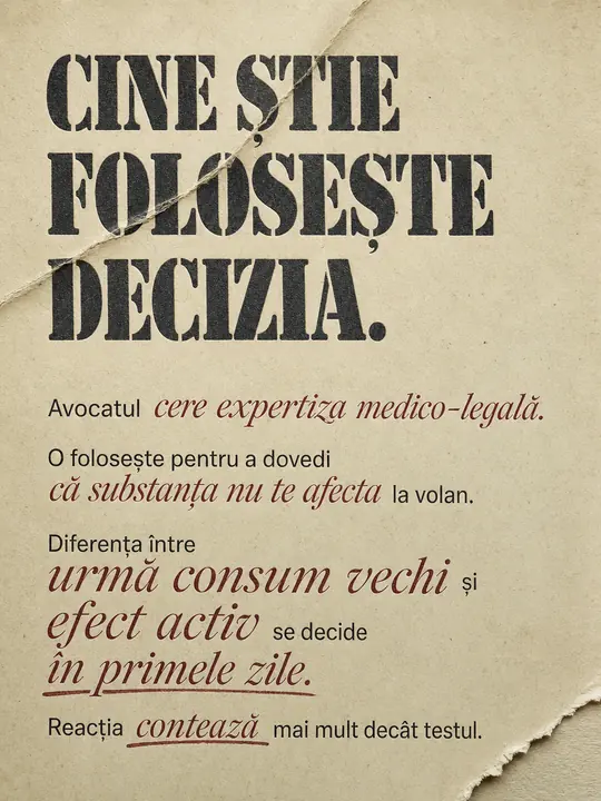 Slide 6 din 7, caruselul „Cocaină pozitiv. Achitat.”