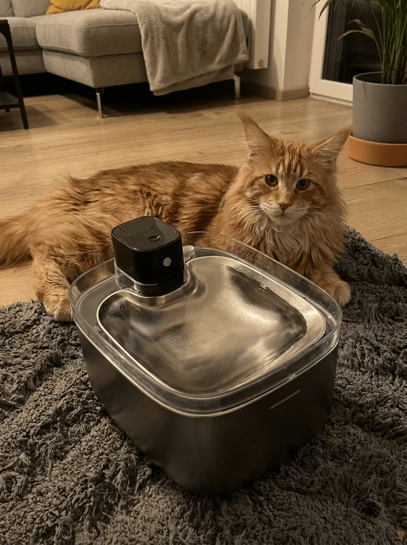 Cozy apartment — 55L fountain