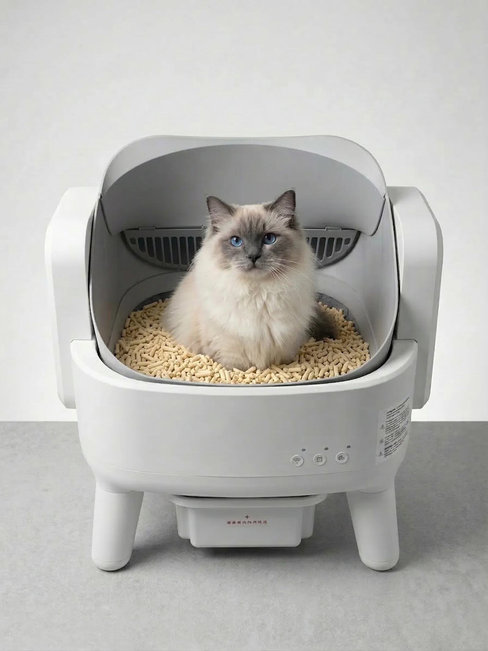Product hero cat litter box — packaging
