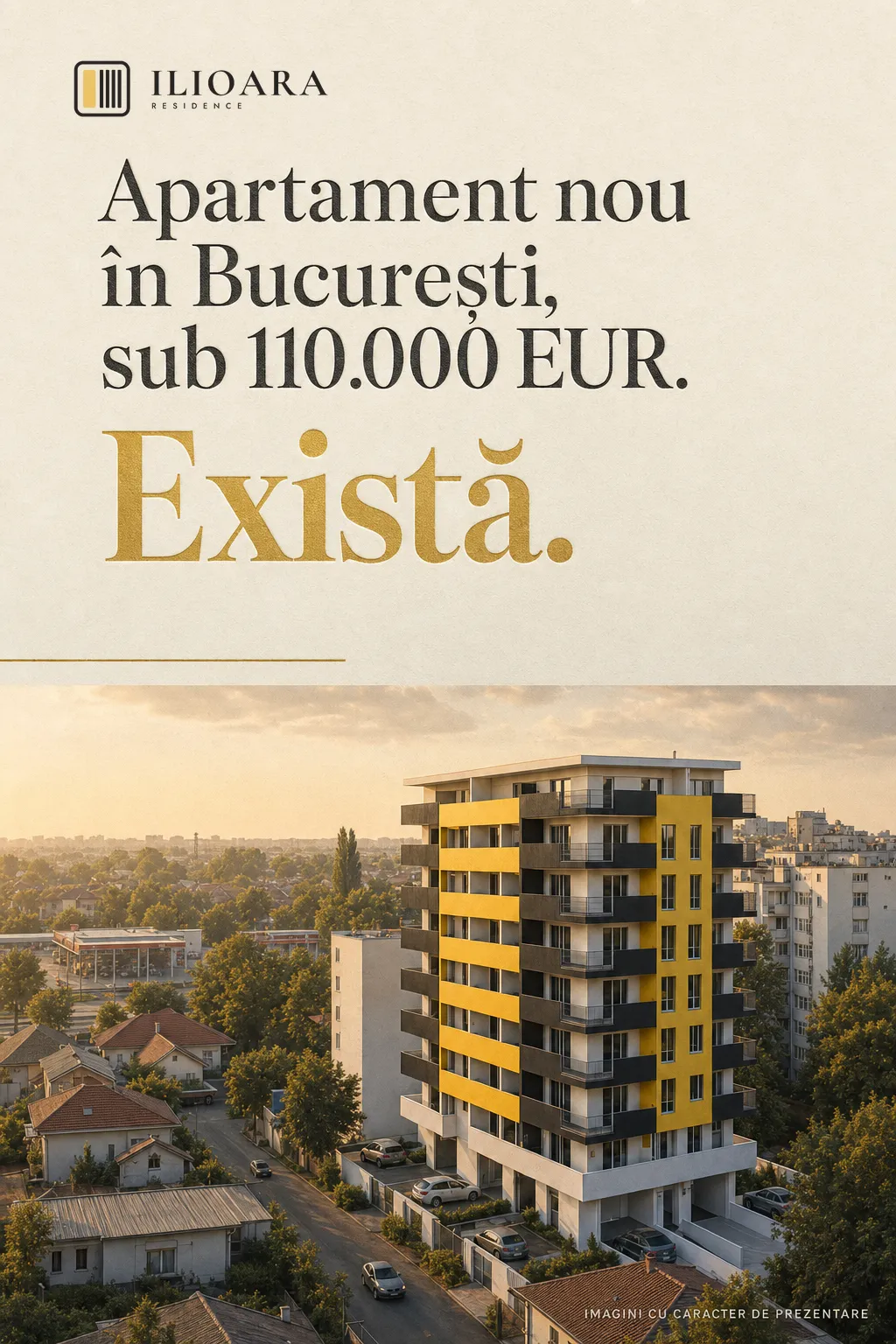 Slide dintr-un carusel livrat pentru imobiliare