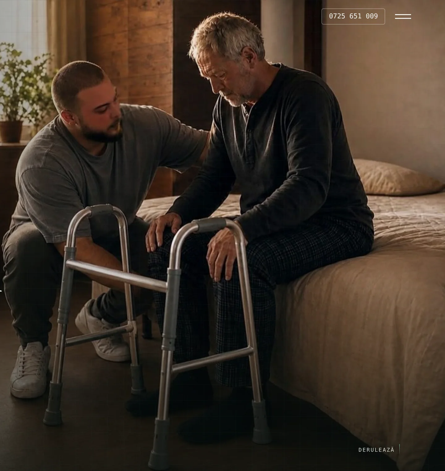 Site Zevedei Kinetoterapie, recuperare după AVC la domiciliu în București